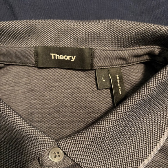 Theory Mens Polo Shirt - Picture 2 of 2